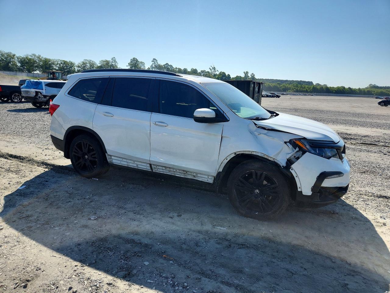 2022 Honda Pilot Se Белый vin: 5FNYF5H22NB027908