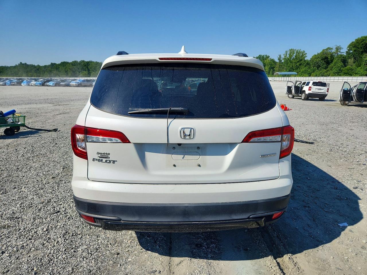 2022 Honda Pilot Se Белый vin: 5FNYF5H22NB027908