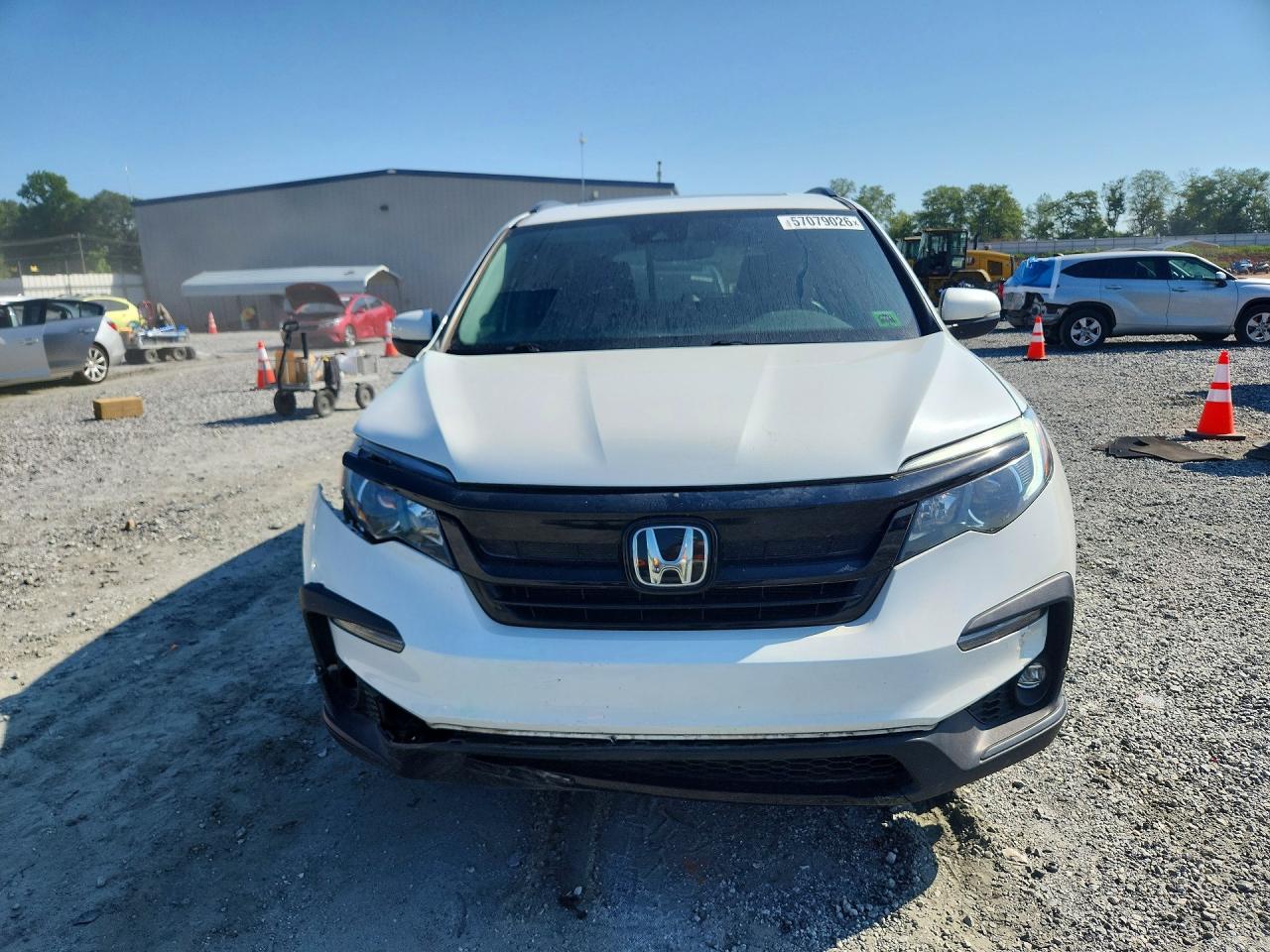 2022 Honda Pilot Se Белый vin: 5FNYF5H22NB027908