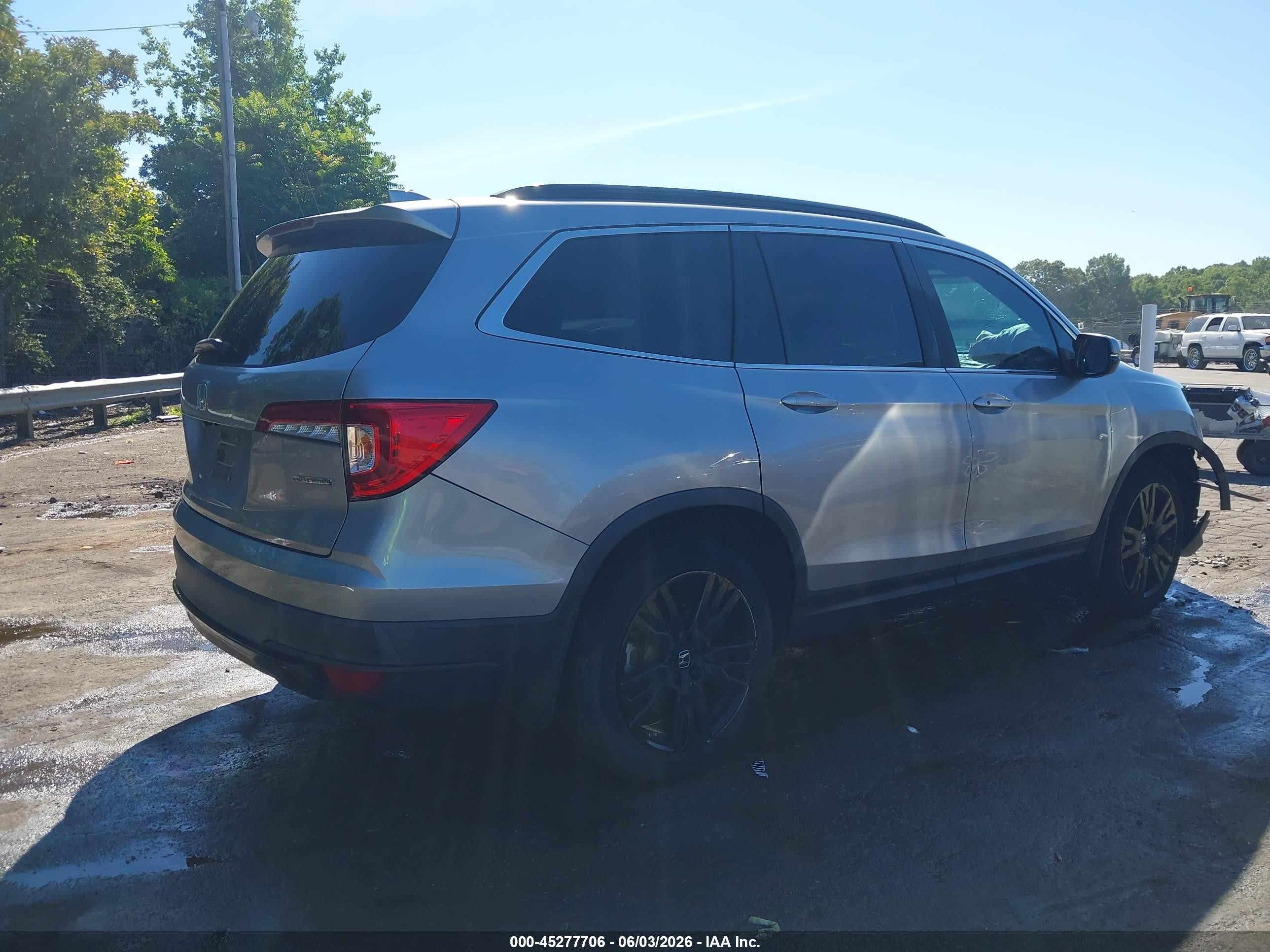 2021 Honda Pilot 2wd Special Edition Gray vin: 5FNYF5H26MB012374