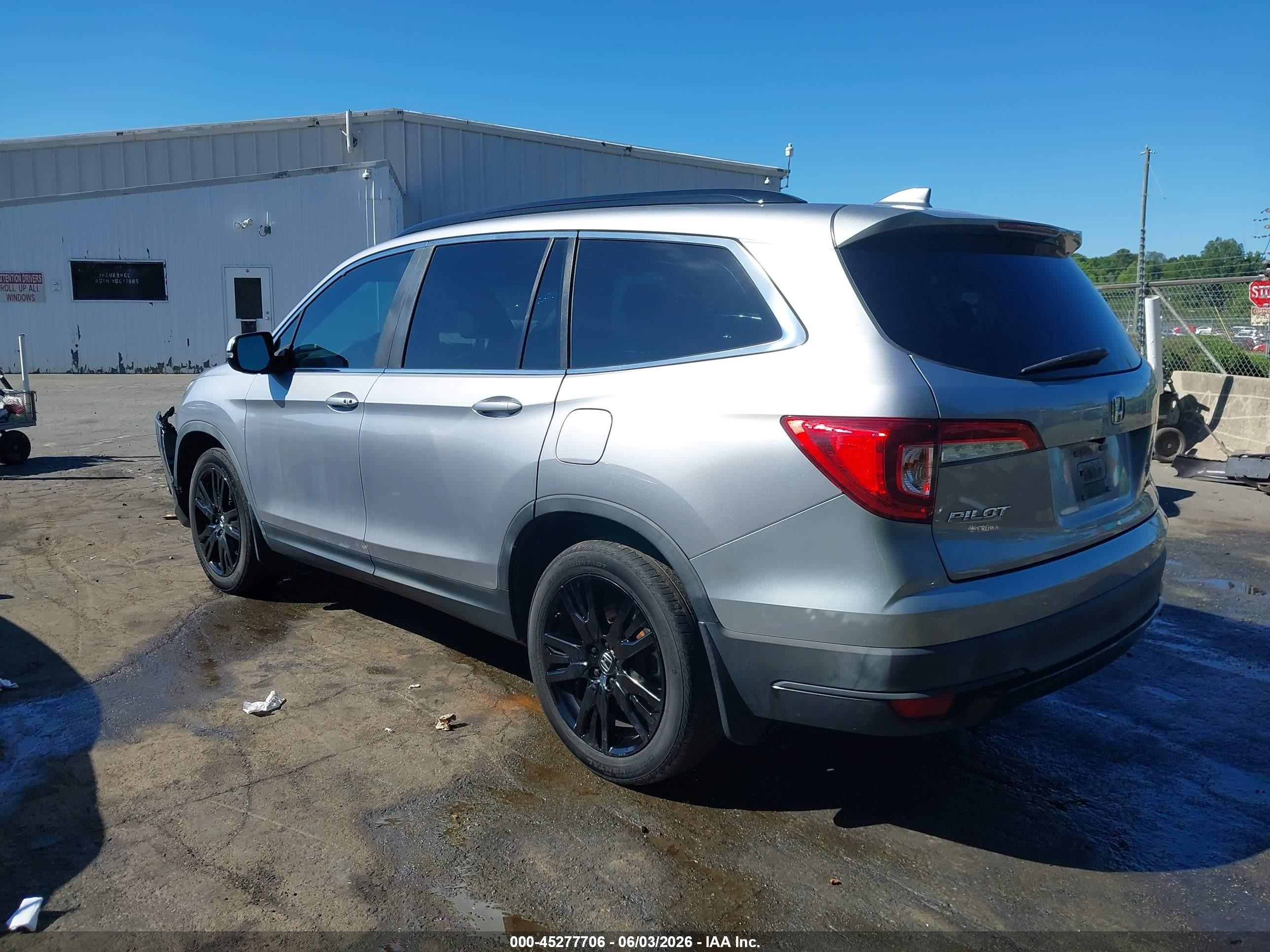 2021 Honda Pilot 2wd Special Edition Gray vin: 5FNYF5H26MB012374