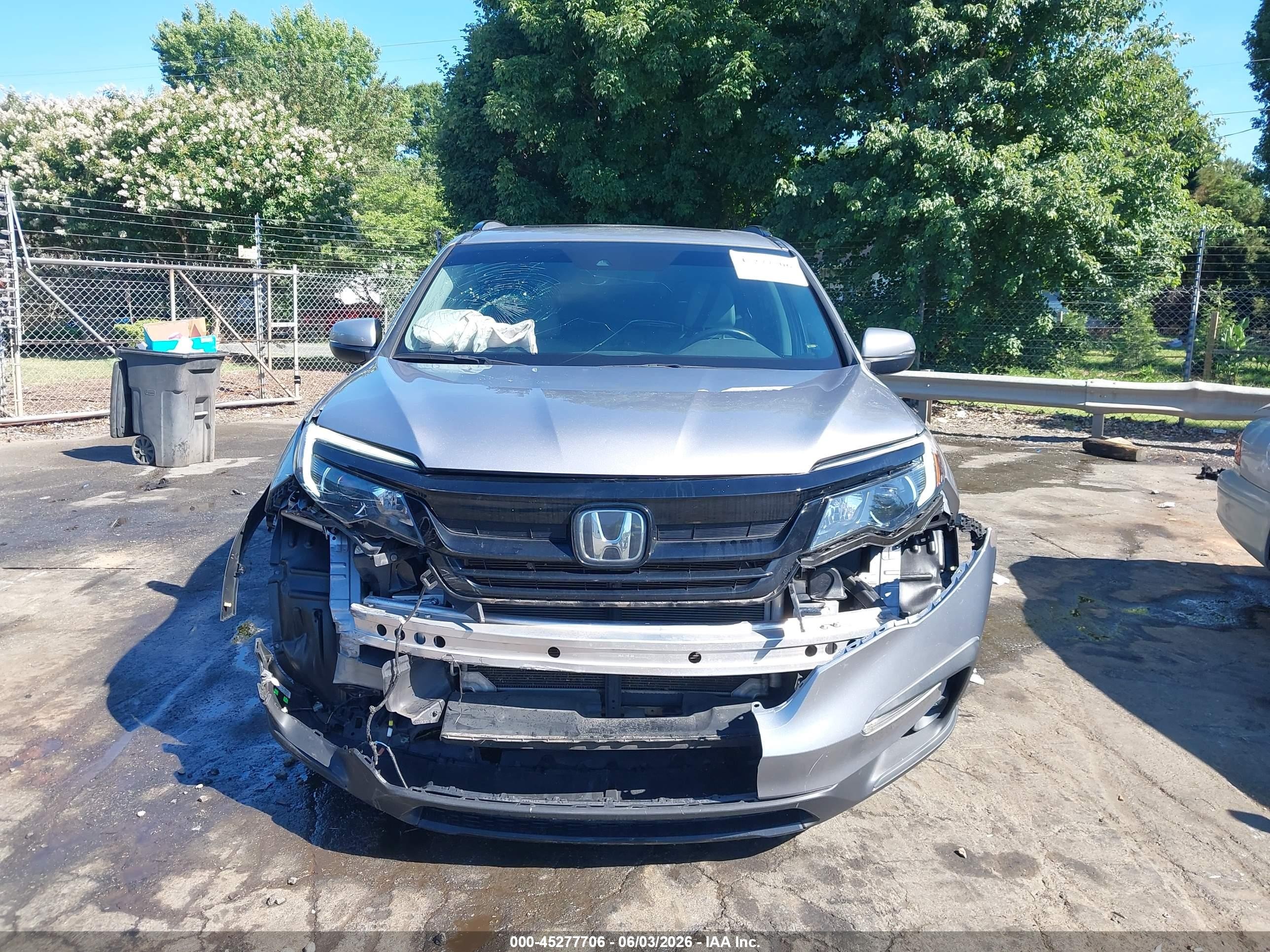 2021 Honda Pilot 2wd Special Edition Gray vin: 5FNYF5H26MB012374