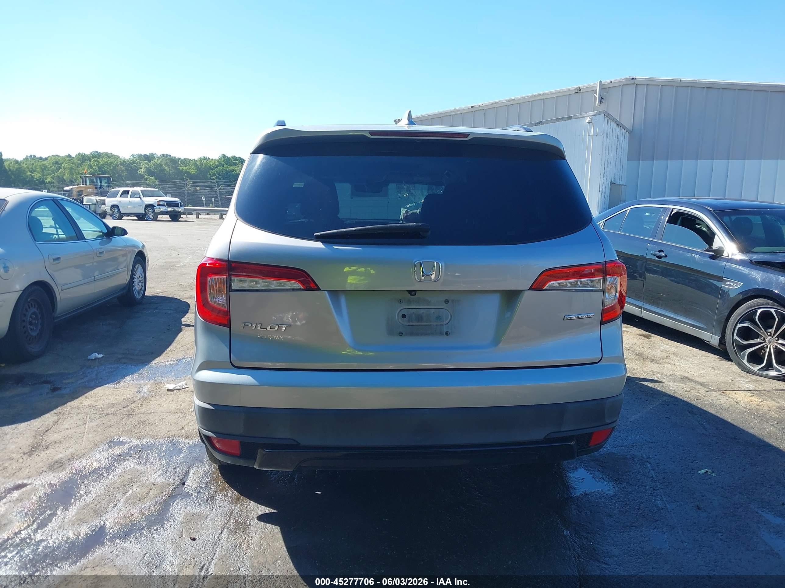 2021 Honda Pilot 2wd Special Edition Gray vin: 5FNYF5H26MB012374