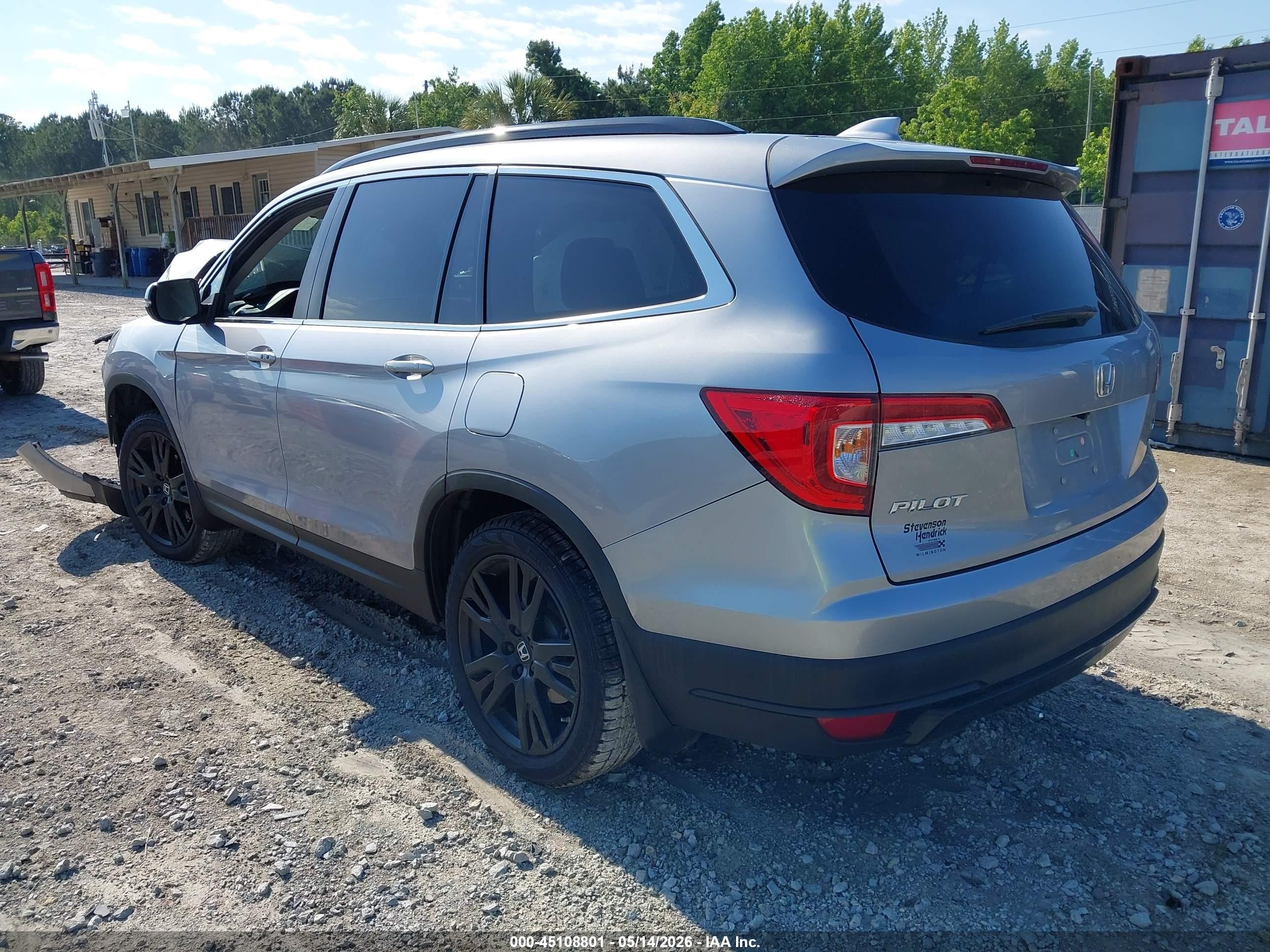 2021 Honda Pilot 2wd Special Edition Серебряный vin: 5FNYF5H27MB042418