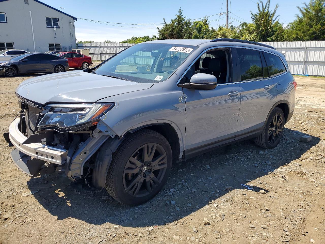 2022 Honda Pilot Se Gray vin: 5FNYF5H29NB027159