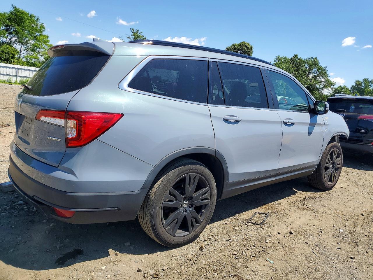 2022 Honda Pilot Se Gray vin: 5FNYF5H29NB027159