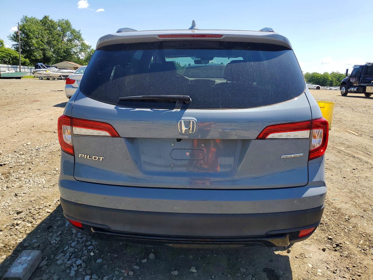 2022 Honda Pilot Se Gray vin: 5FNYF5H29NB027159