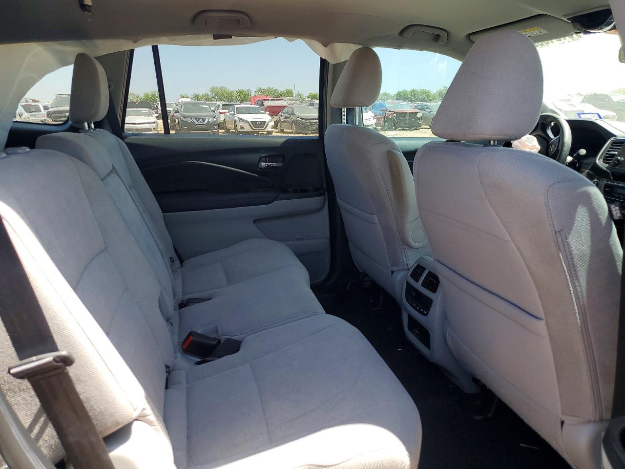 2021 Honda Pilot Ex Gray vin: 5FNYF5H30MB030149