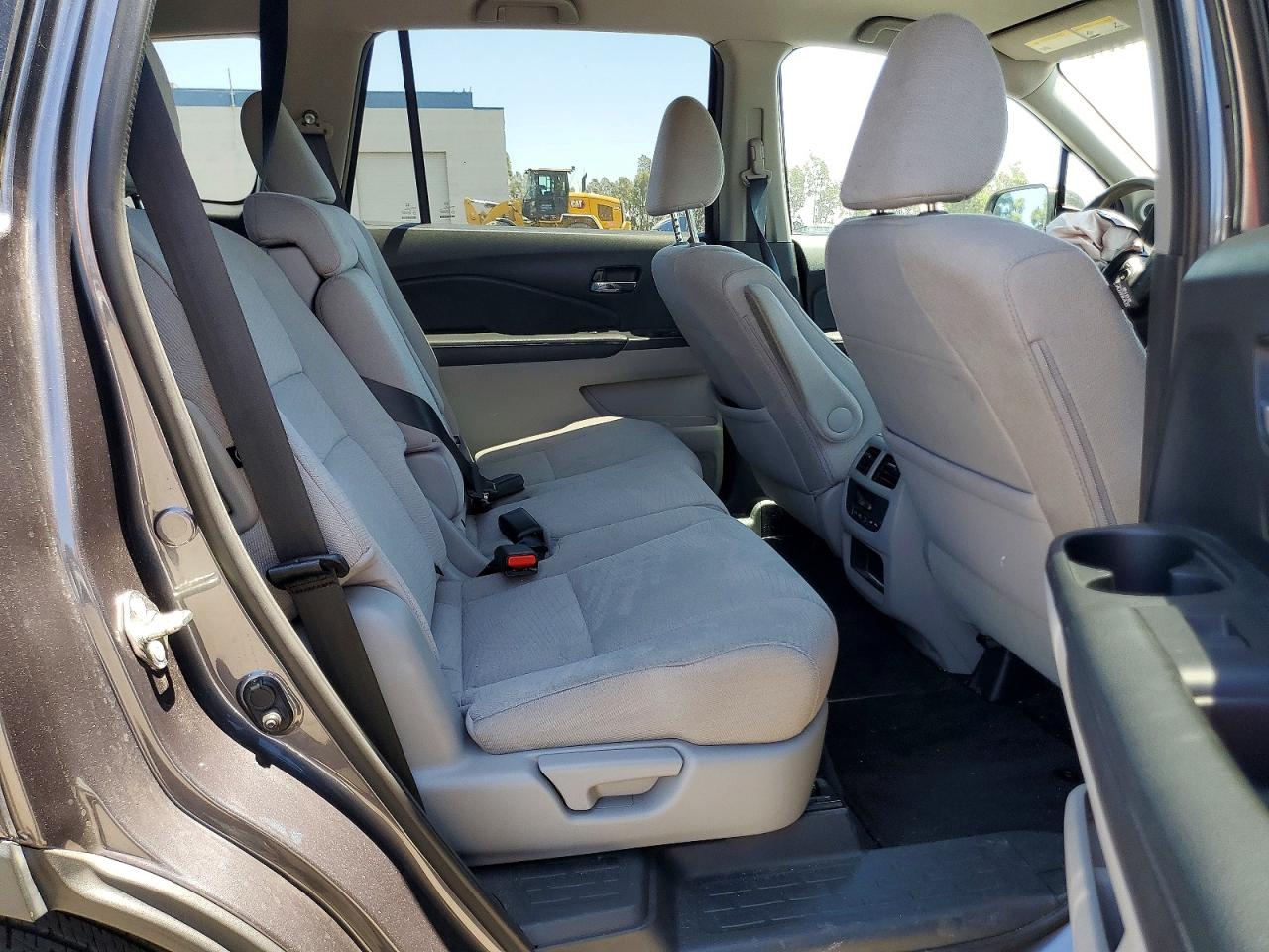2017 Honda Pilot Ex Gray vin: 5FNYF5H33HB014632