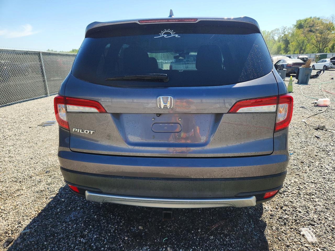 2021 Honda Pilot Ex Угольный vin: 5FNYF5H34MB004668