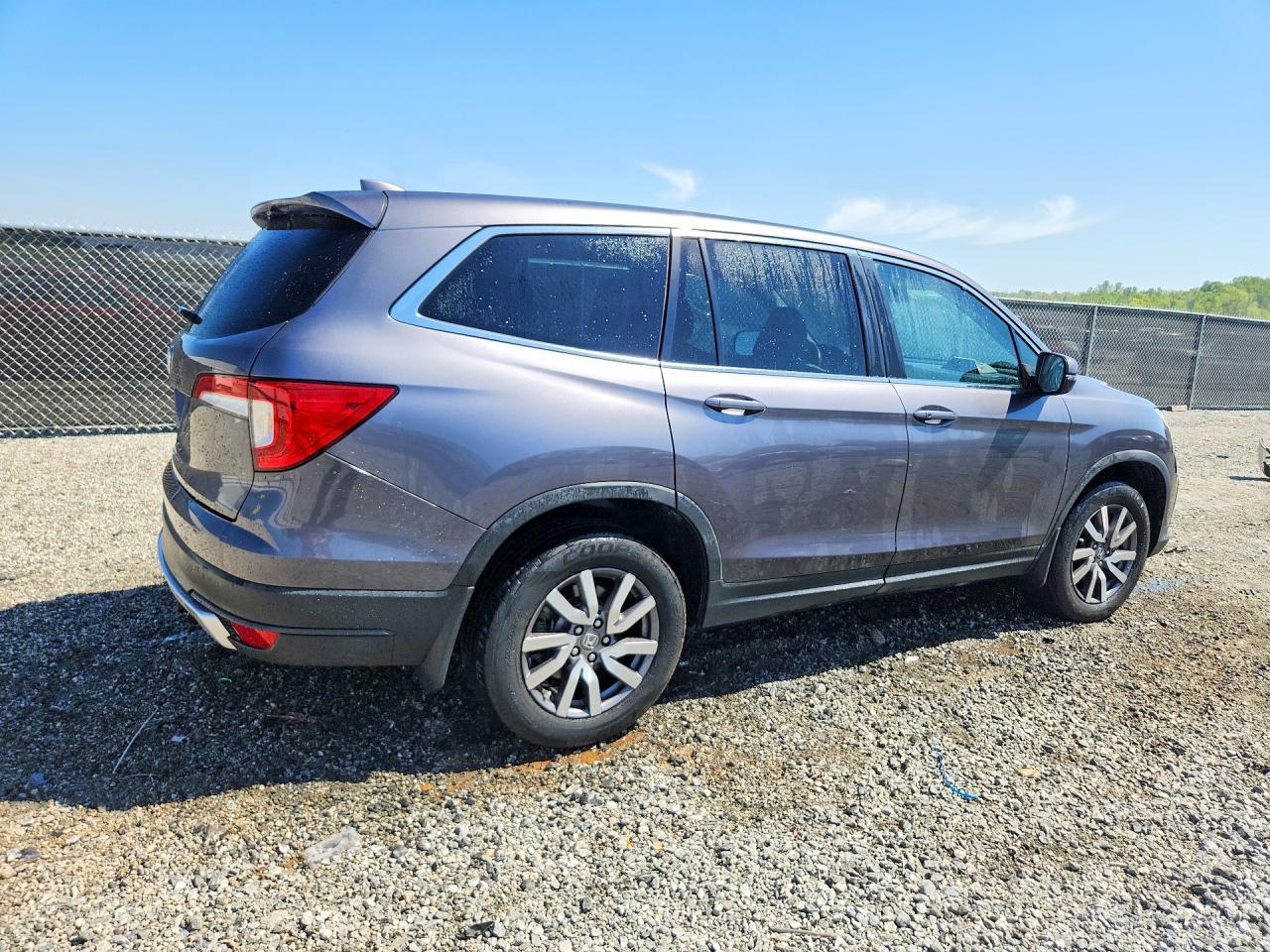 2021 Honda Pilot Ex Угольный vin: 5FNYF5H34MB004668