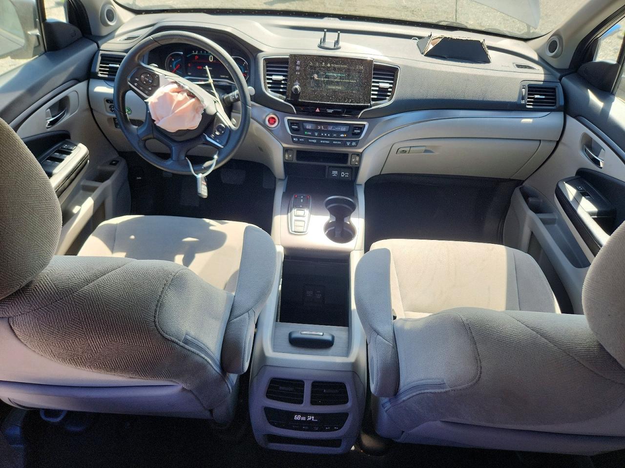 2021 Honda Pilot Ex Угольный vin: 5FNYF5H34MB004668