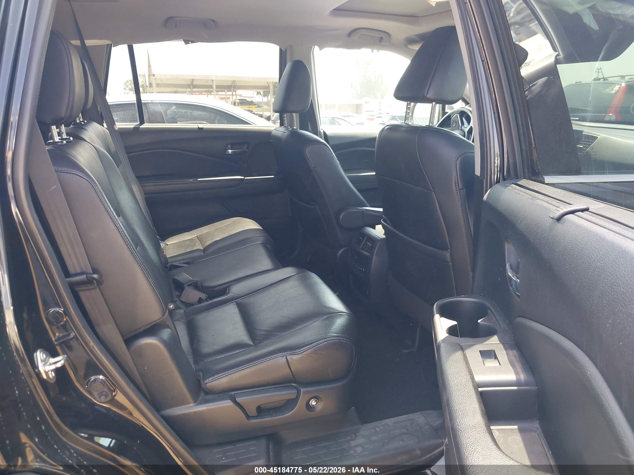 2020 Honda Pilot 2wd Ex-l Black vin: 5FNYF5H51LB028829