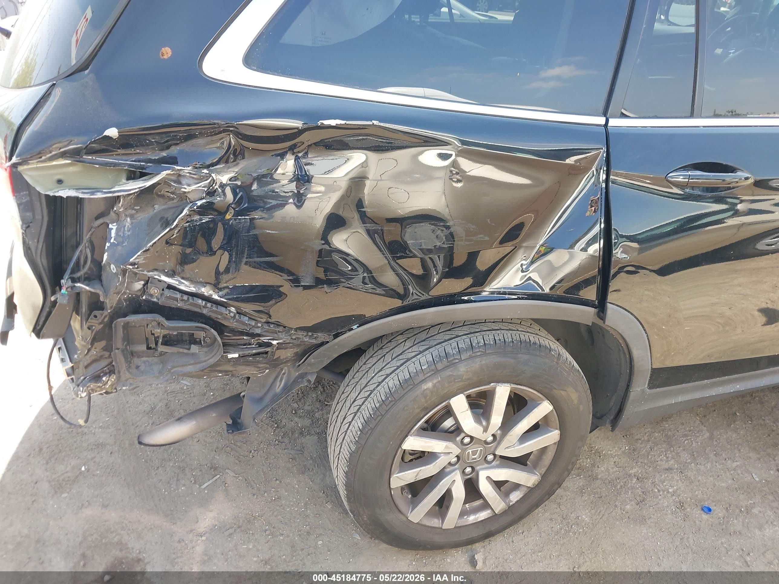 2020 Honda Pilot 2wd Ex-l Black vin: 5FNYF5H51LB028829