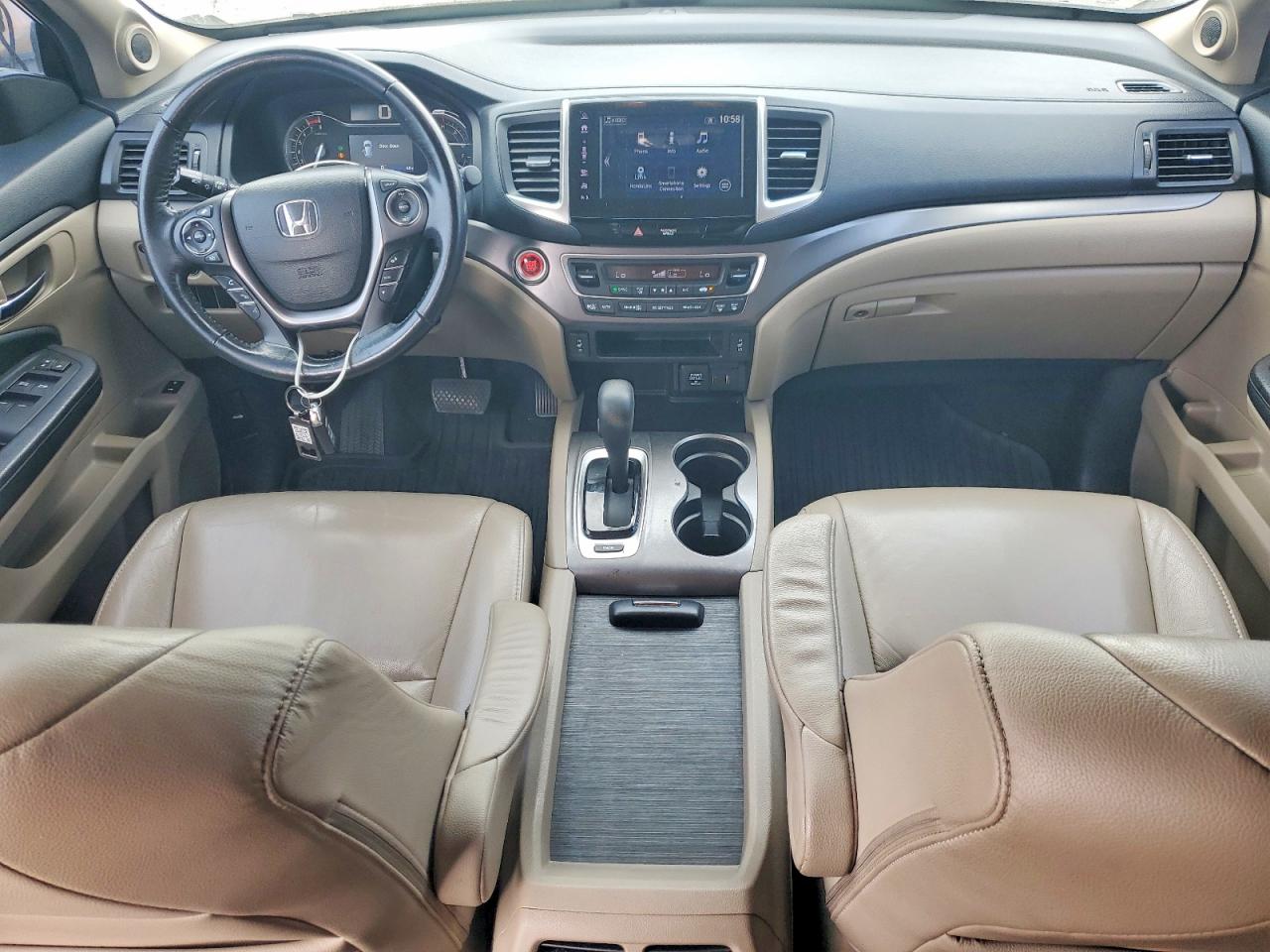 2018 Honda Pilot Exl White vin: 5FNYF5H52JB022955