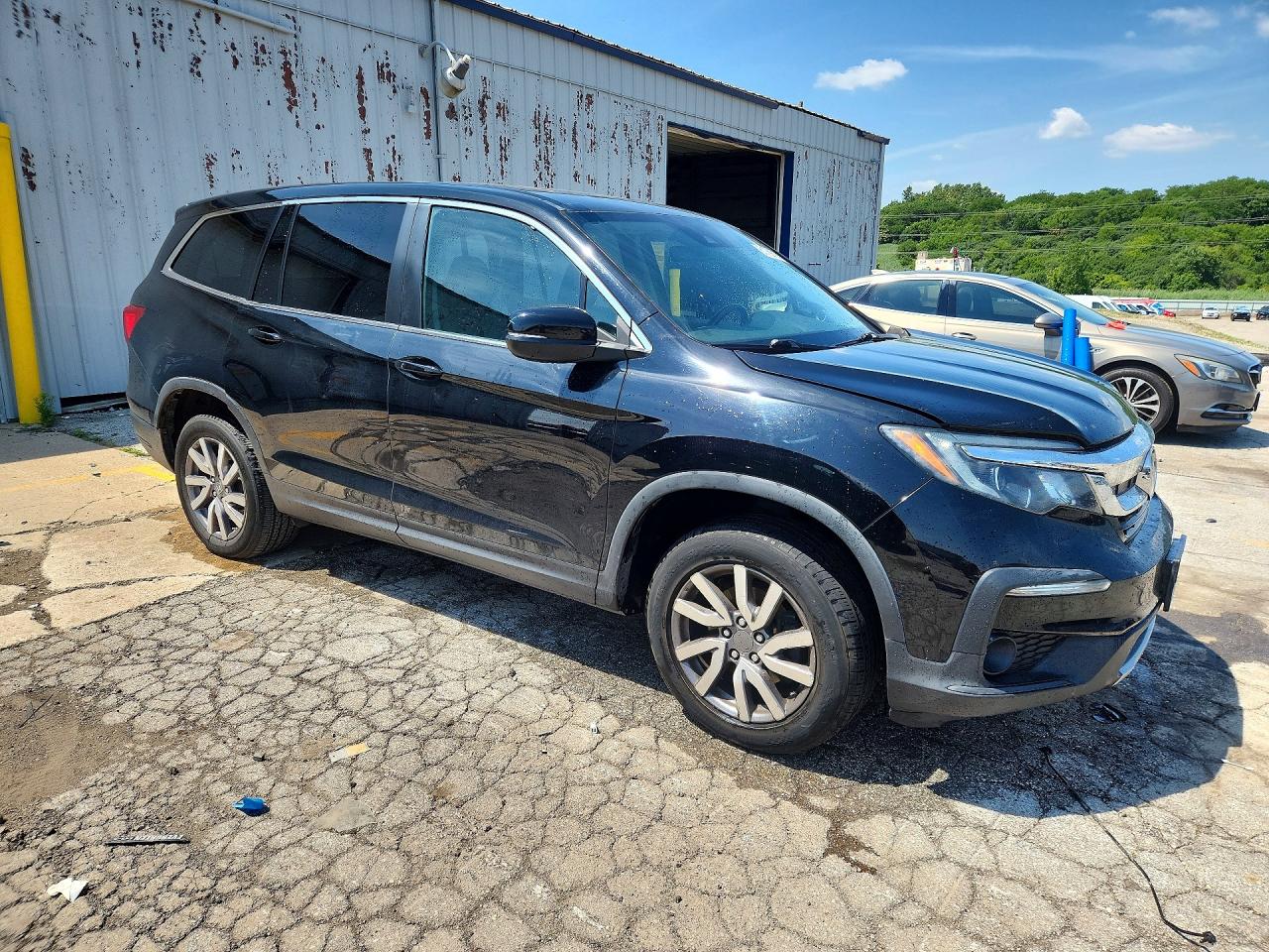 2019 Honda Pilot Exl Black vin: 5FNYF5H52KB036453