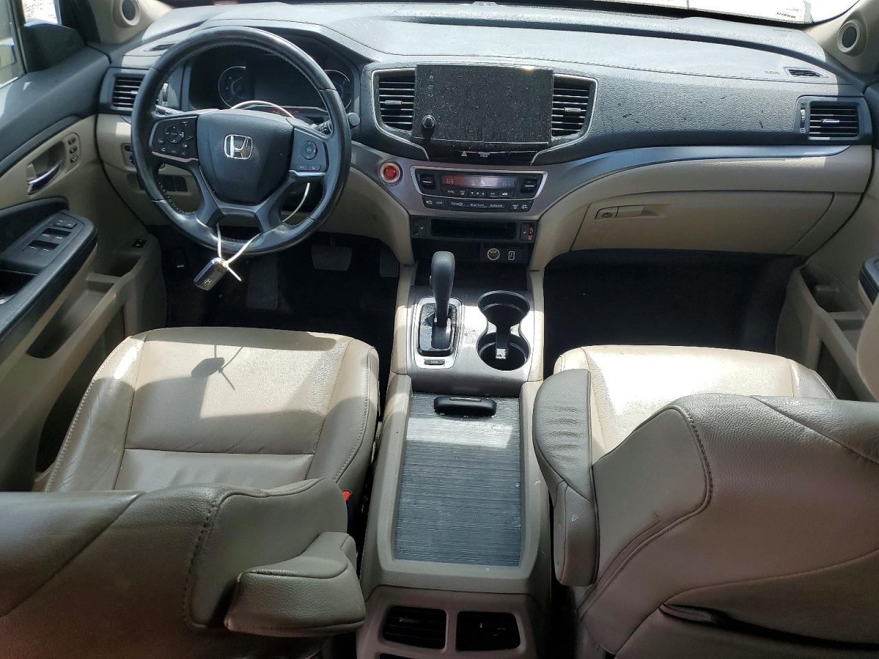 2019 Honda Pilot Exl White vin: 5FNYF5H53KB012002