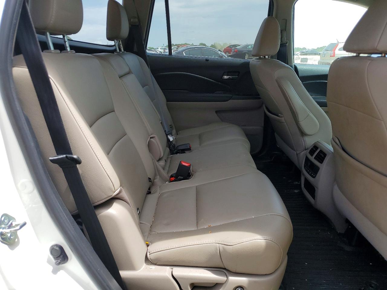 2019 Honda Pilot Exl White vin: 5FNYF5H53KB012002