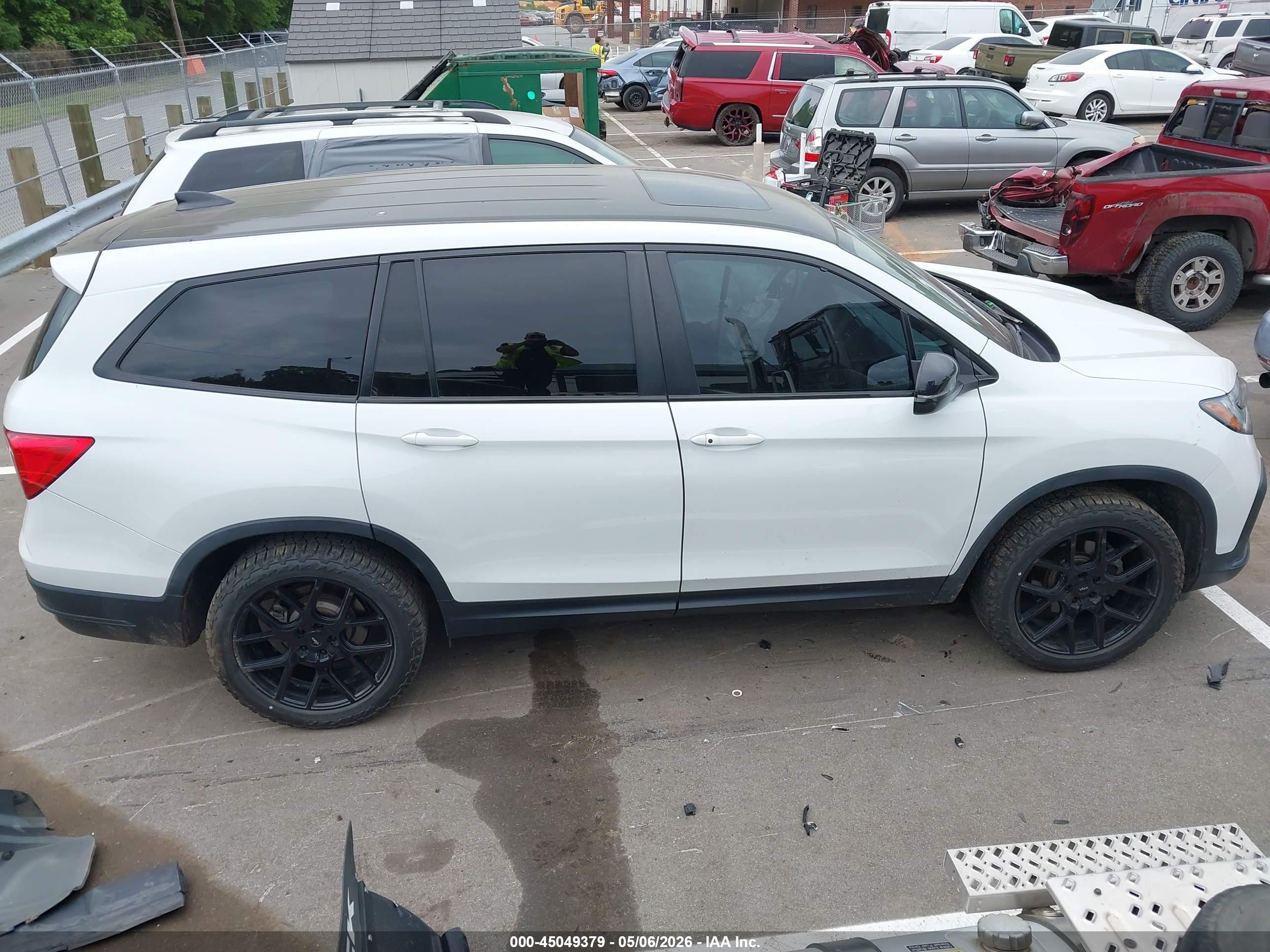 2021 Honda Pilot 2wd Ex-l Белый vin: 5FNYF5H53MB044838