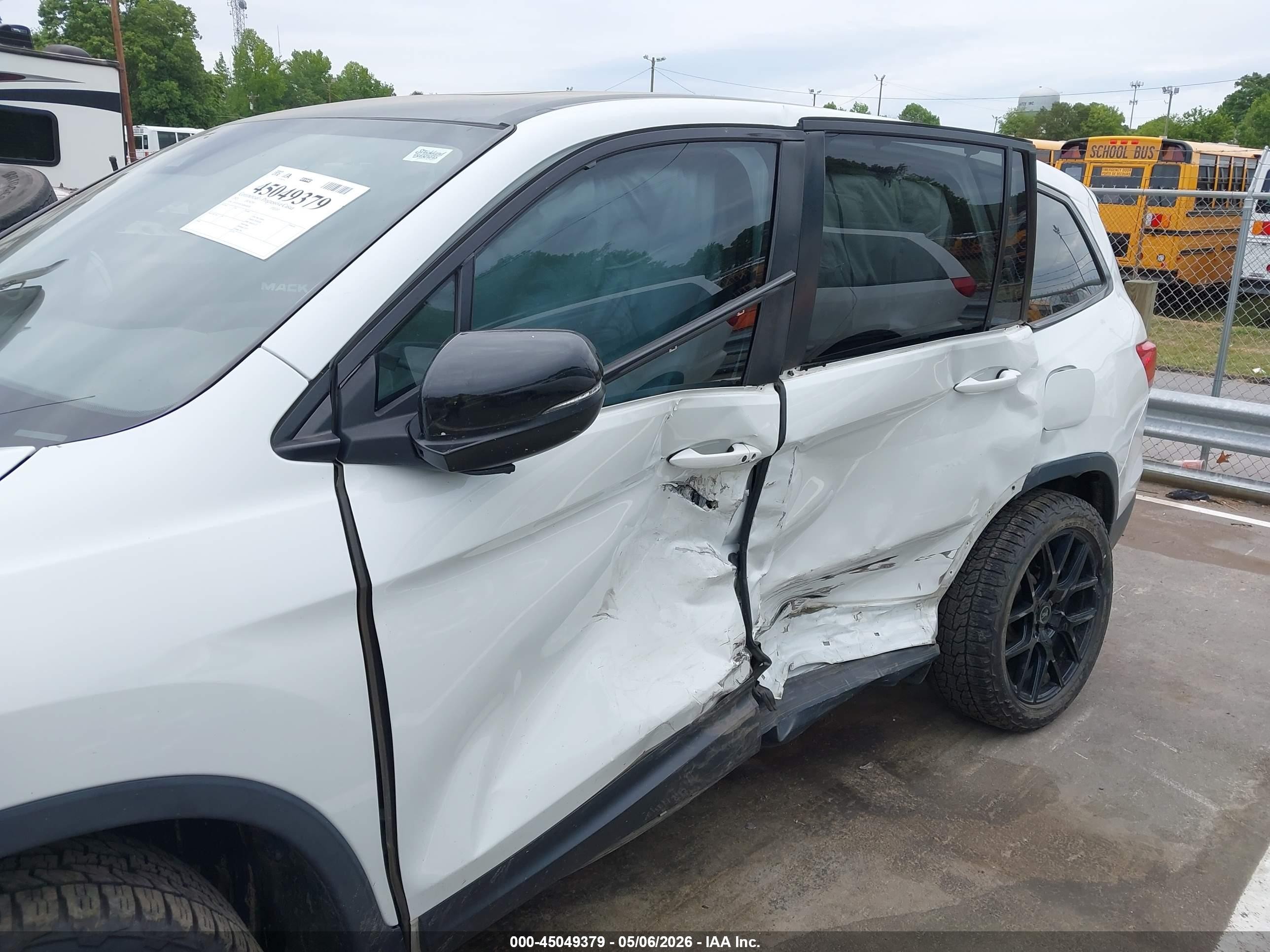 2021 Honda Pilot 2wd Ex-l Белый vin: 5FNYF5H53MB044838