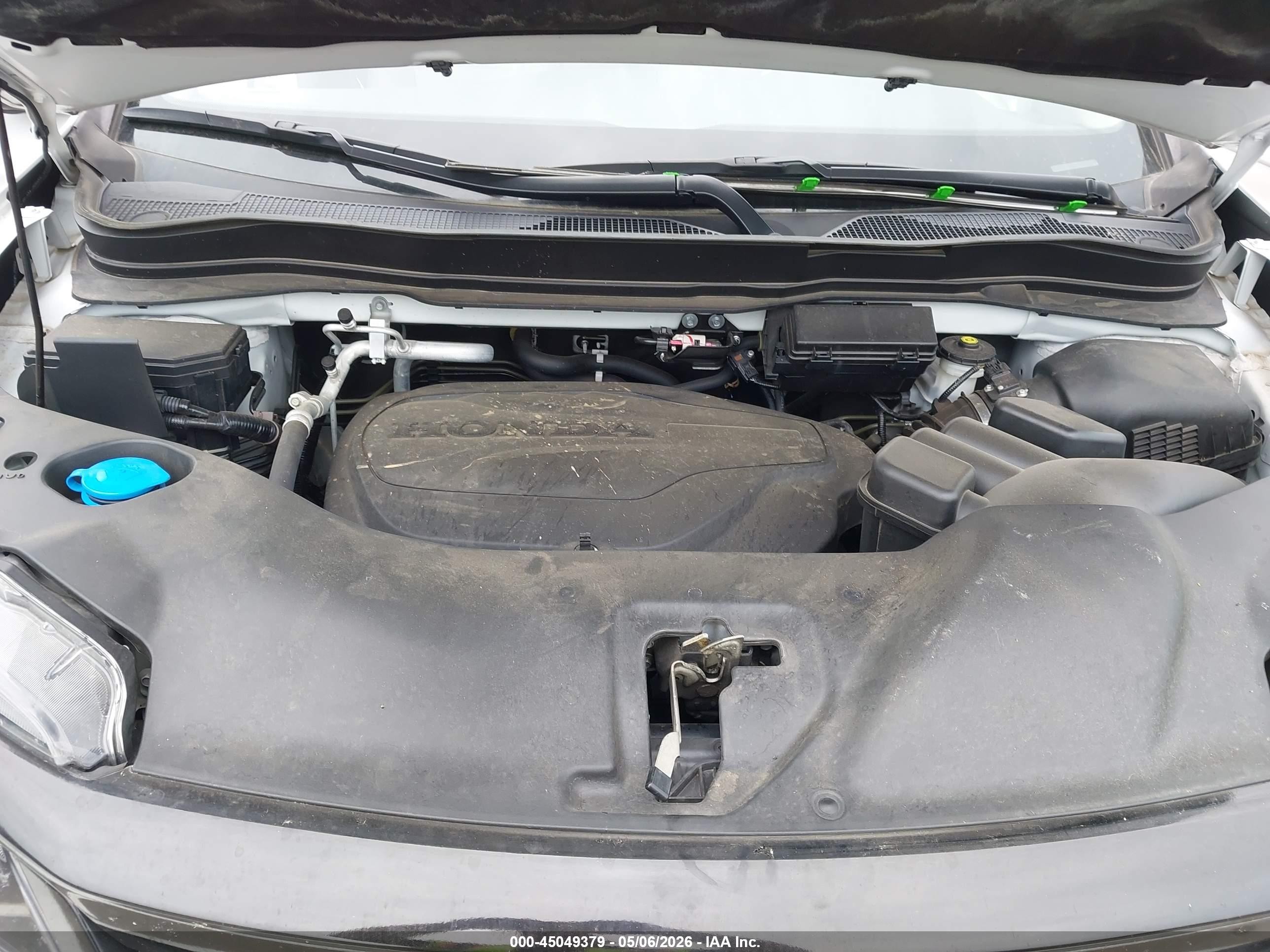 2021 Honda Pilot 2wd Ex-l Белый vin: 5FNYF5H53MB044838
