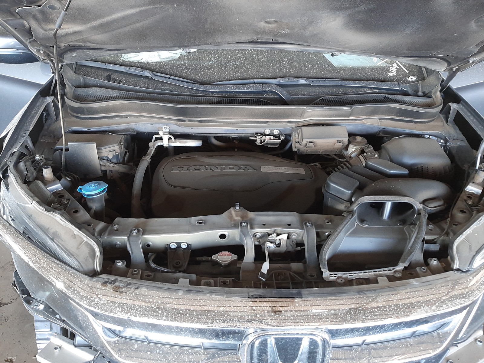 2019 Honda Pilot Exl Gray vin: 5FNYF5H54KB036938