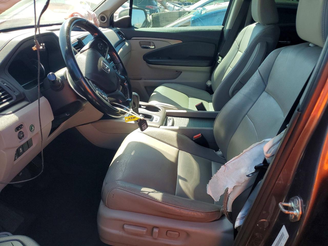 2019 Honda Pilot Exl Gray vin: 5FNYF5H54KB036938