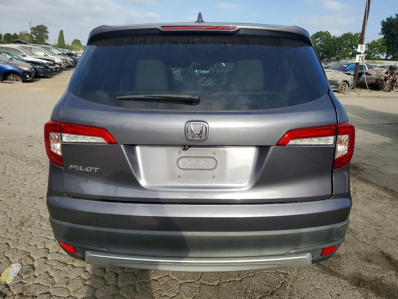 2019 Honda Pilot Exl Gray vin: 5FNYF5H54KB036938