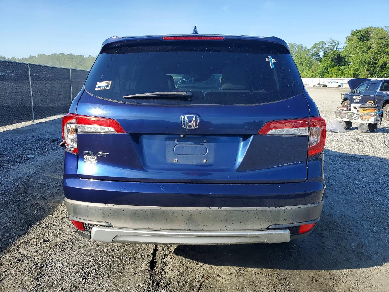 2019 Honda Pilot Exl Синий vin: 5FNYF5H55KB046460