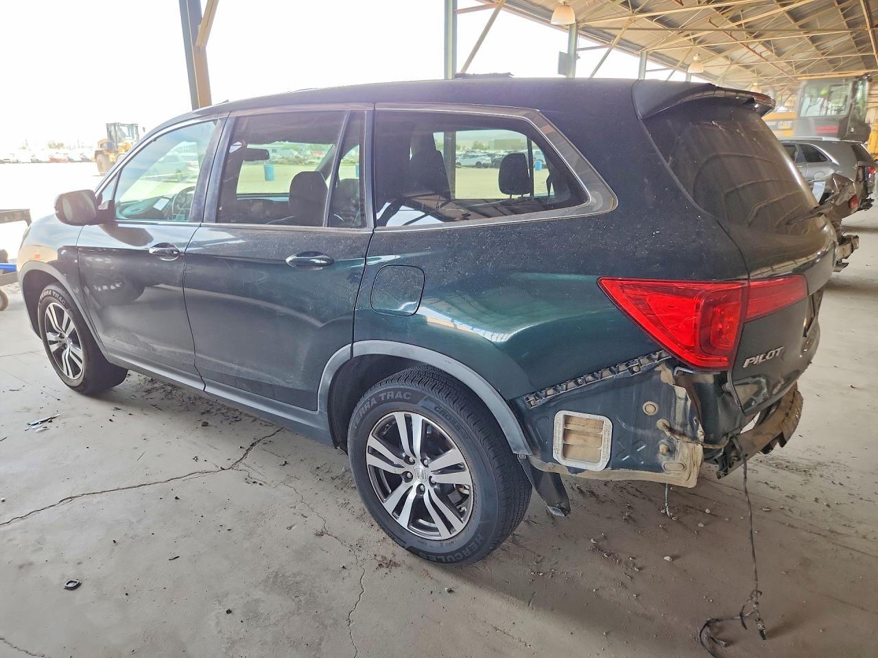 2017 Honda Pilot Exl Green vin: 5FNYF5H56HB002122