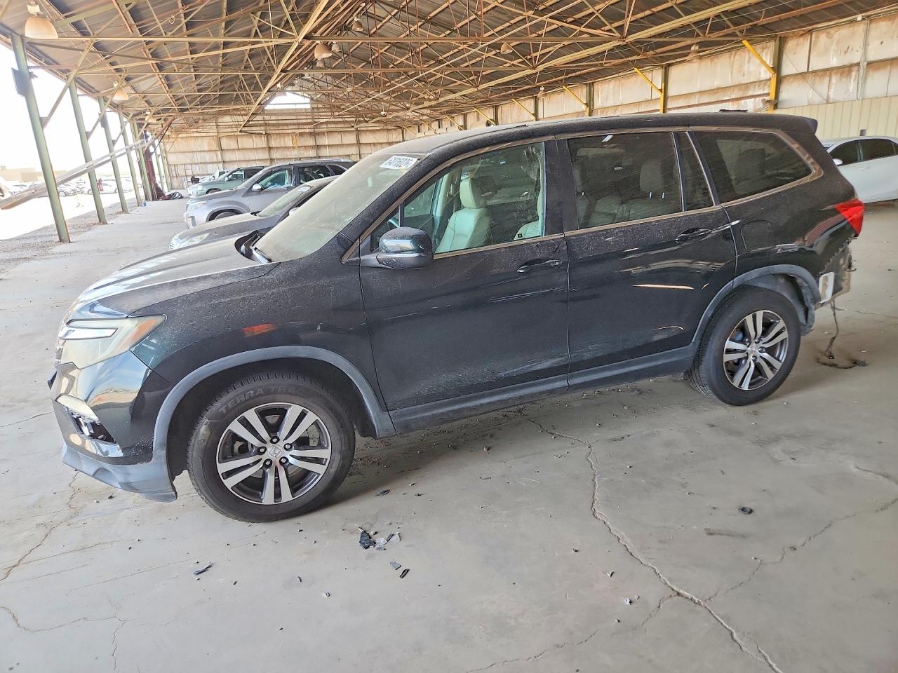 2017 Honda Pilot Exl Green vin: 5FNYF5H56HB002122