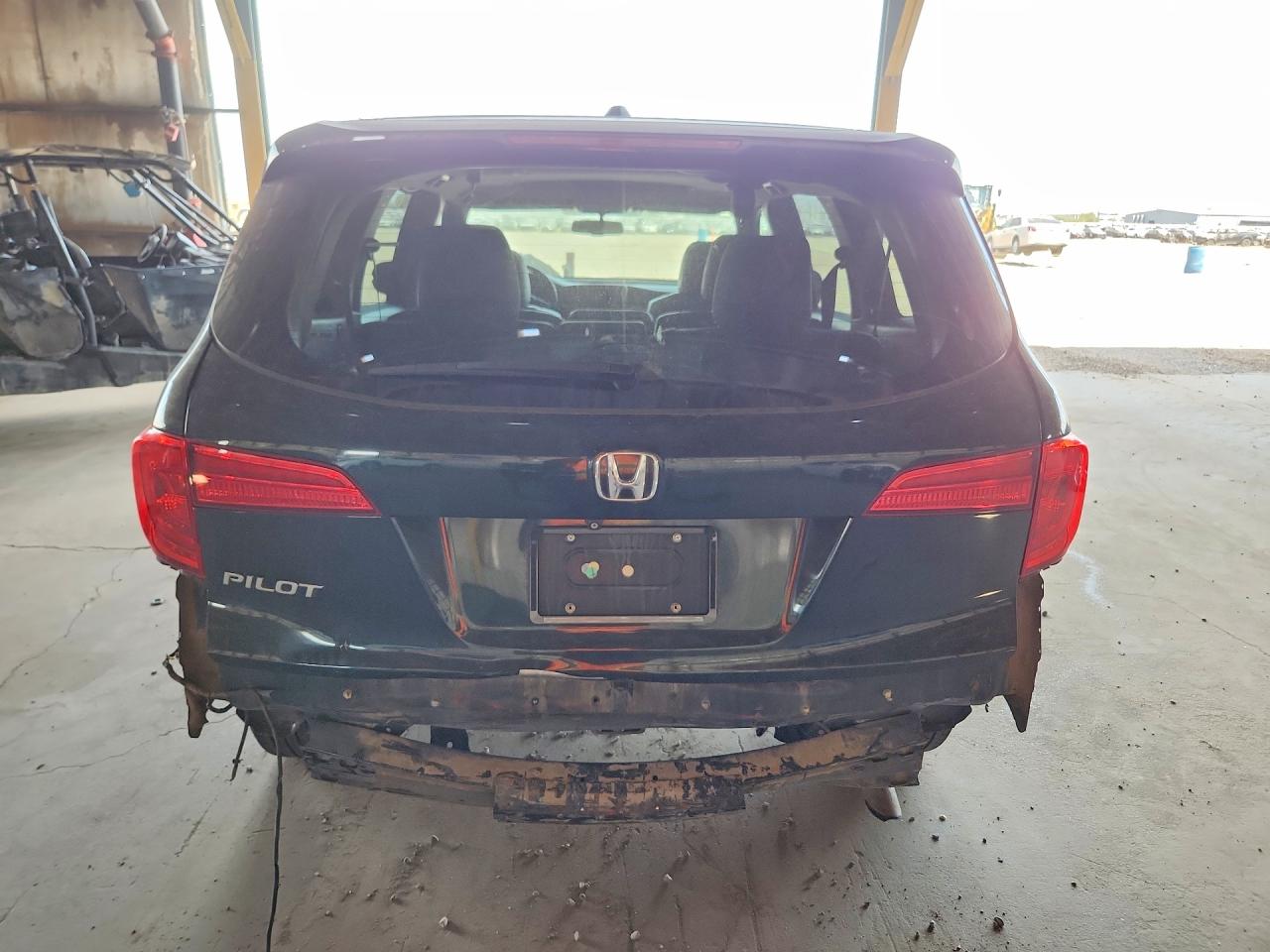 2017 Honda Pilot Exl Green vin: 5FNYF5H56HB002122