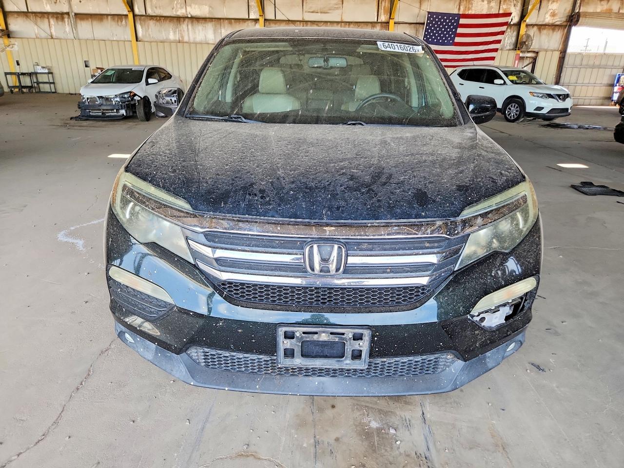2017 Honda Pilot Exl Green vin: 5FNYF5H56HB002122