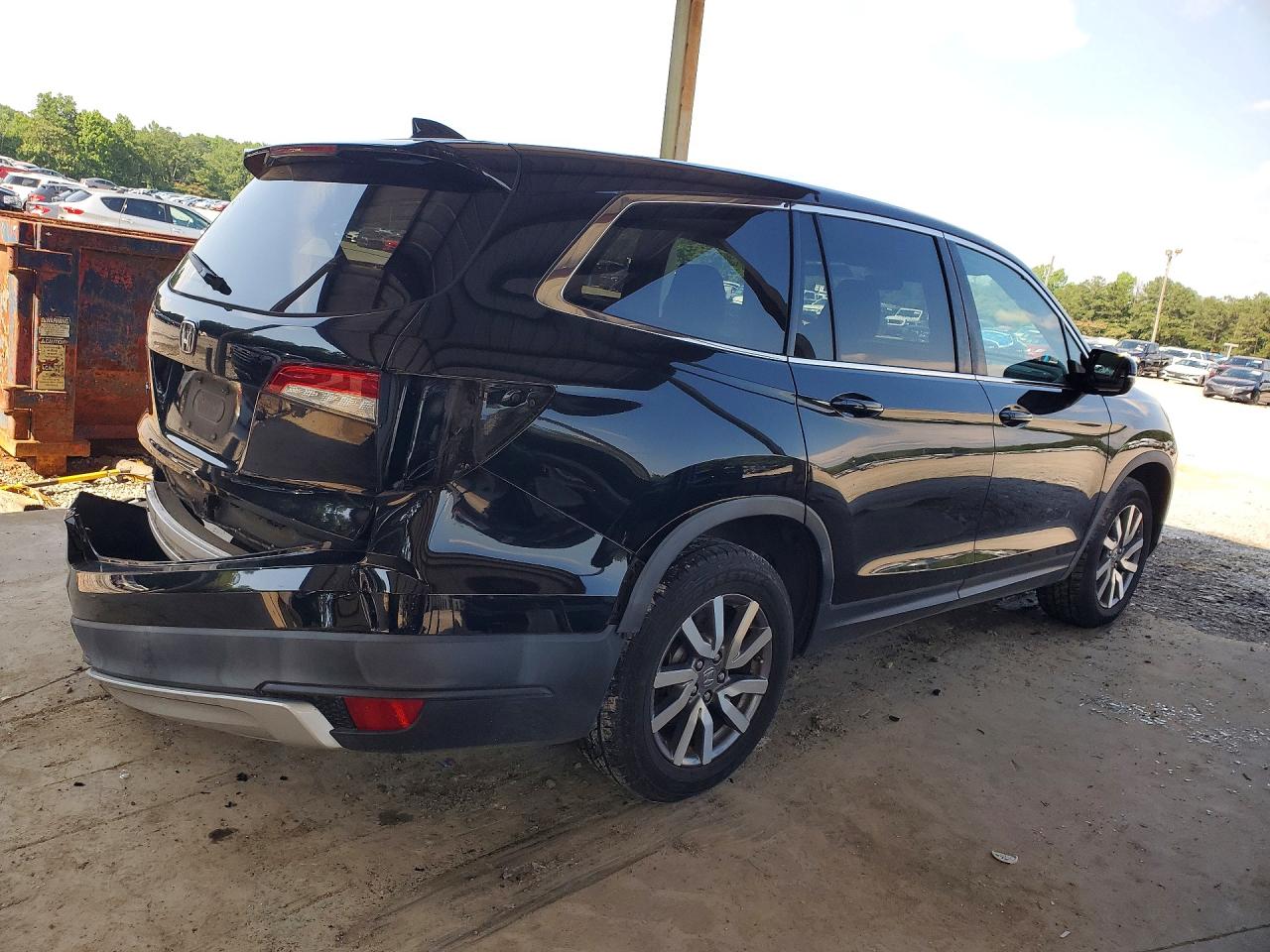 2019 Honda Pilot Exl Черный vin: 5FNYF5H57KB046184