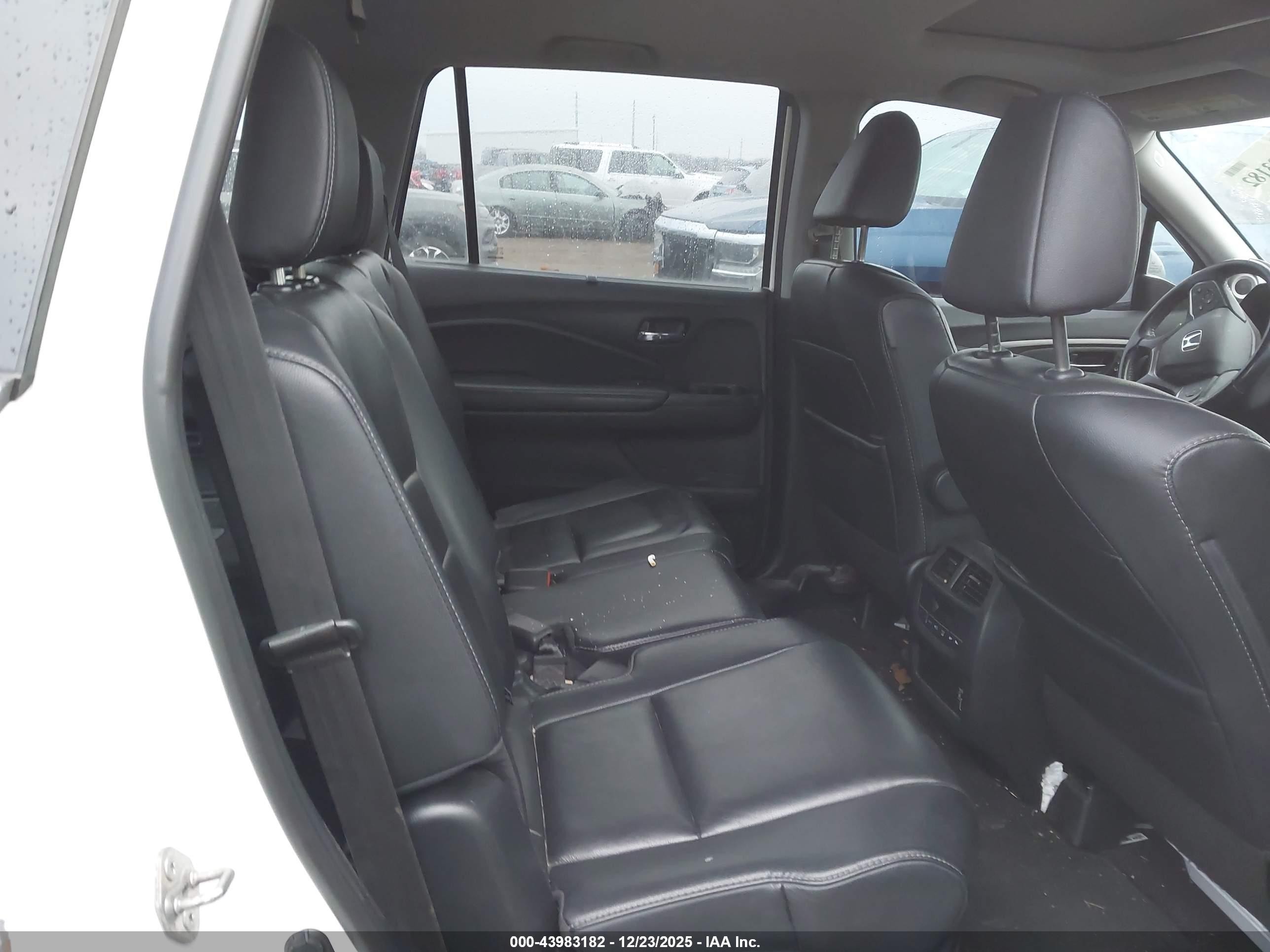 2019 Honda Pilot Ex-l White vin: 5FNYF5H58KB033864