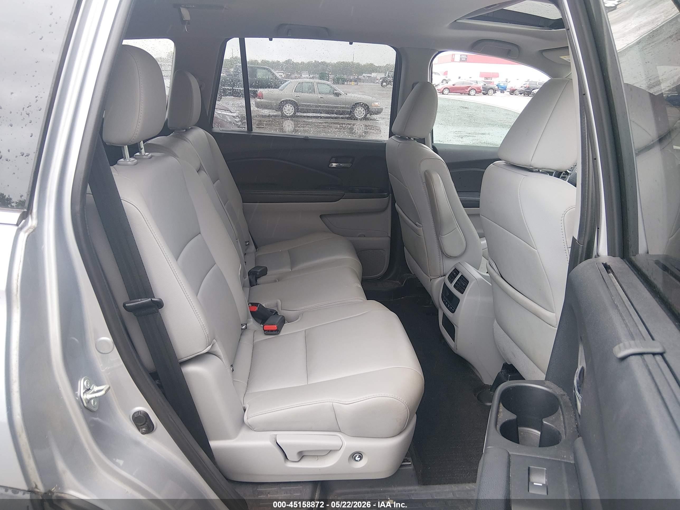 2019 Honda Pilot Ex-l Silver vin: 5FNYF5H59KB010688