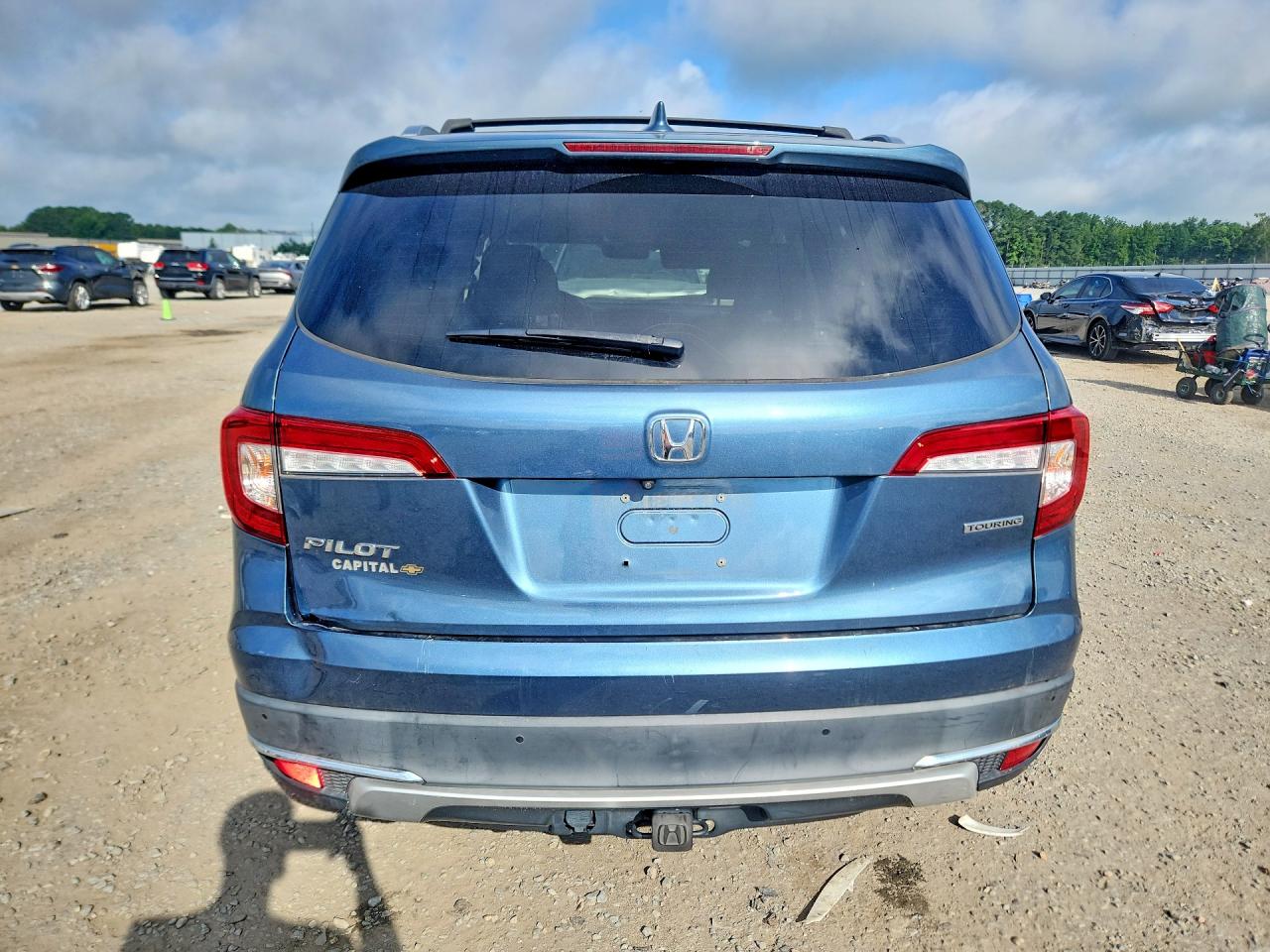 2021 Honda Pilot Touring Blue vin: 5FNYF5H63MB004803