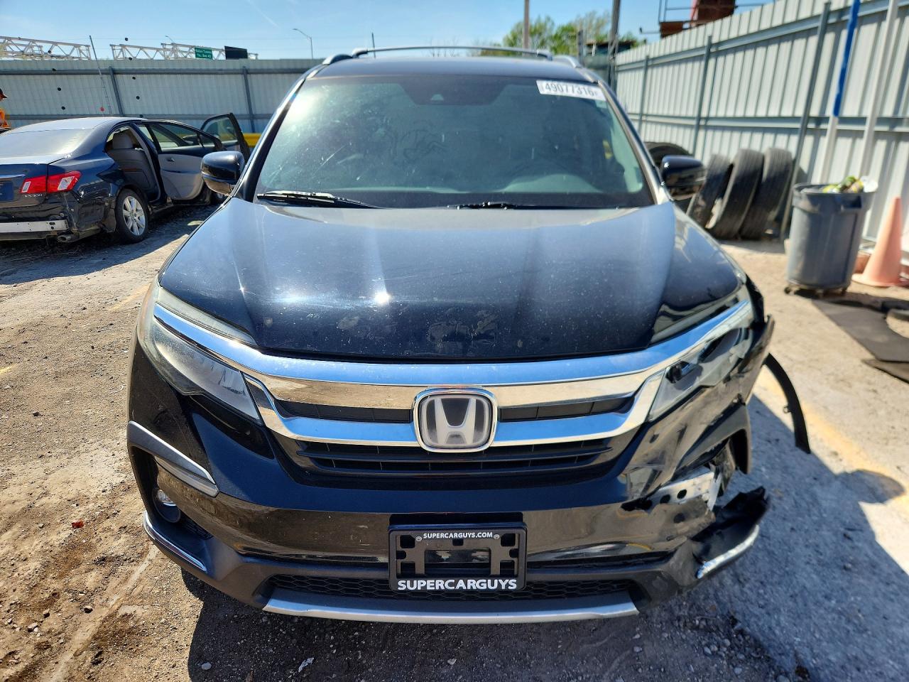 2019 Honda Pilot Touring Black vin: 5FNYF5H66KB007773