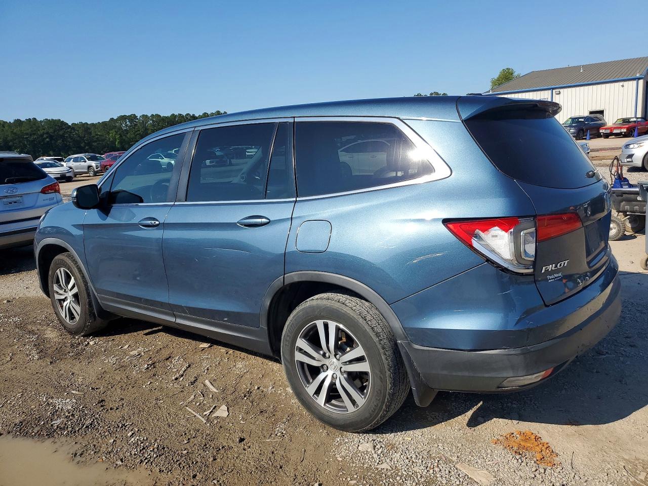 2017 Honda Pilot Blue vin: 5FNYF5H75HB029426