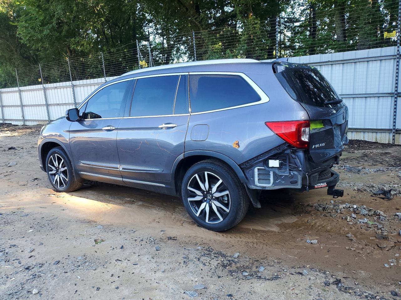 2020 Honda Pilot Touring Gray vin: 5FNYF5H90LB007232
