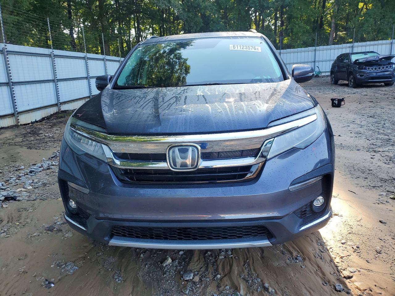 2020 Honda Pilot Touring Gray vin: 5FNYF5H90LB007232