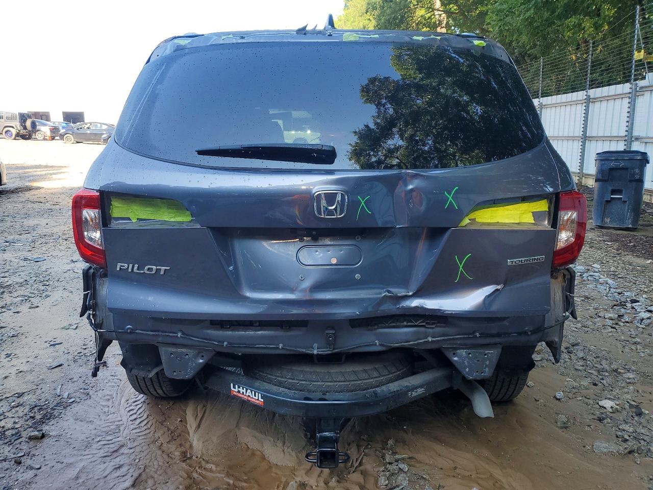 2020 Honda Pilot Touring Gray vin: 5FNYF5H90LB007232
