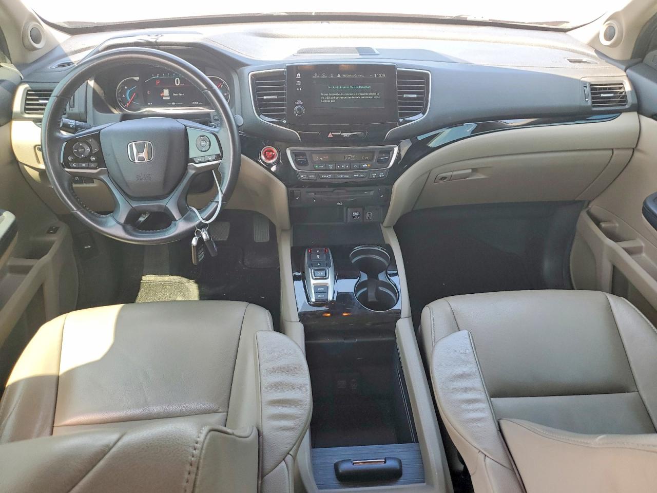 2019 Honda Pilot Touring Бордовый vin: 5FNYF5H98KB015934