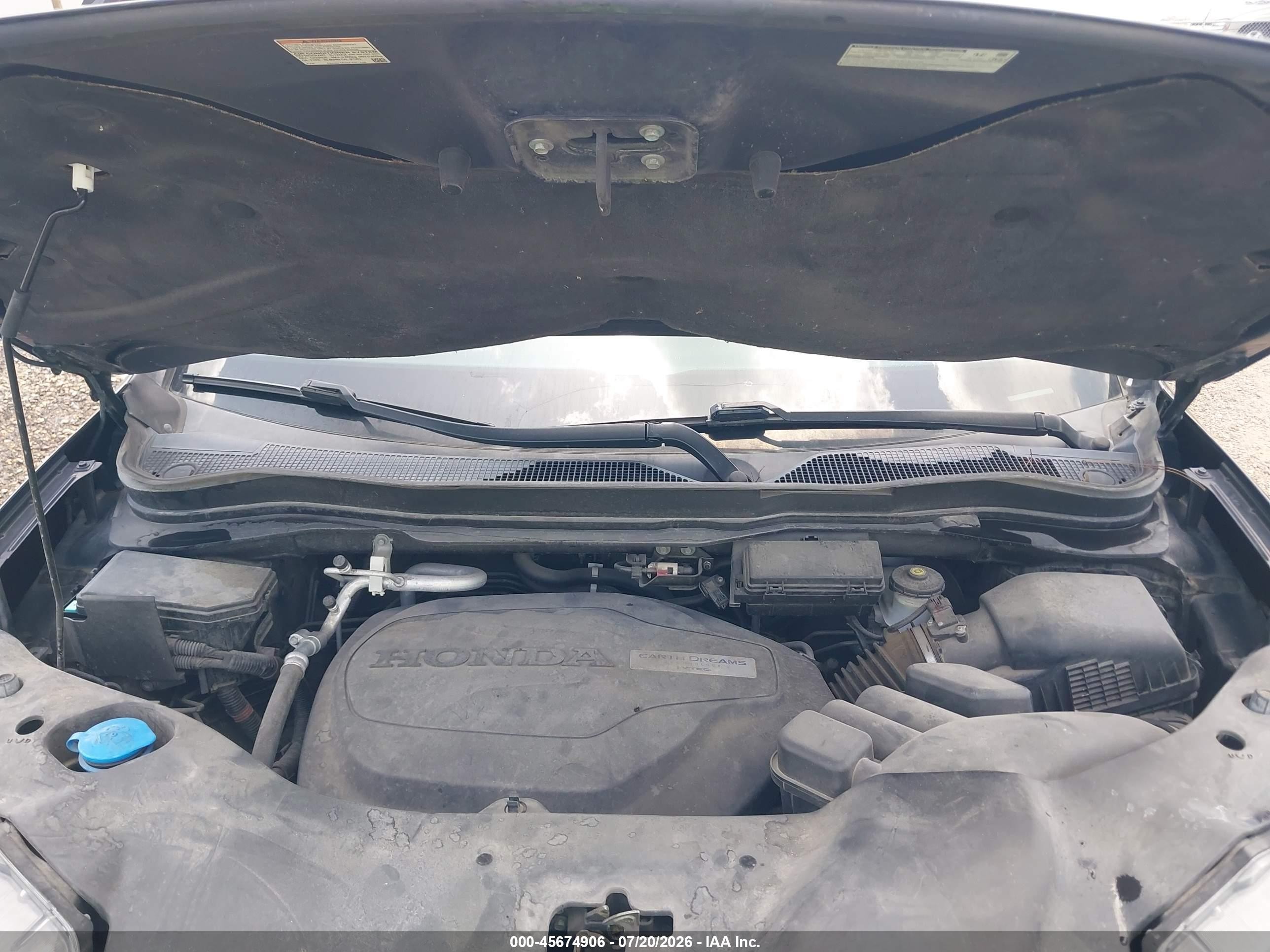 2019 Honda Pilot Touring Черный vin: 5FNYF5H99KB014257