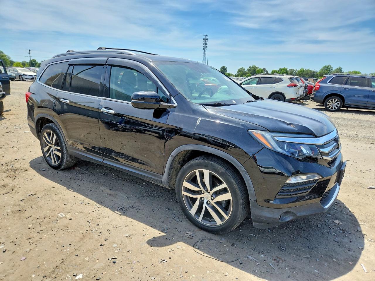 2017 Honda Pilot Elite Black vin: 5FNYF6H01HB105362