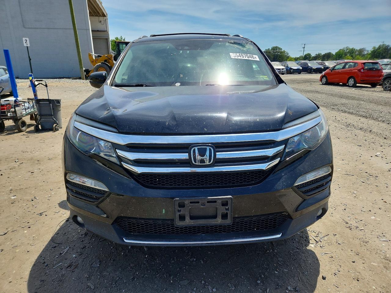 2017 Honda Pilot Elite Black vin: 5FNYF6H01HB105362