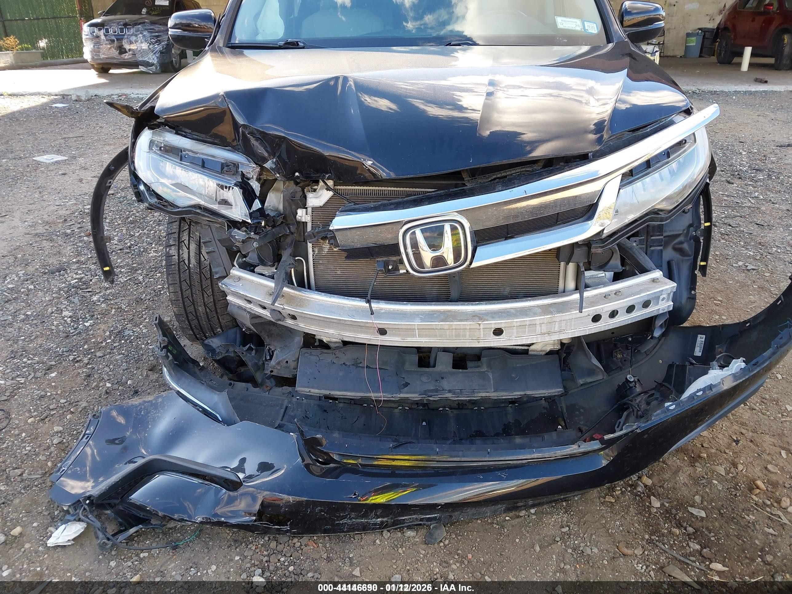 2019 Honda Pilot Elite Black vin: 5FNYF6H02KB023924