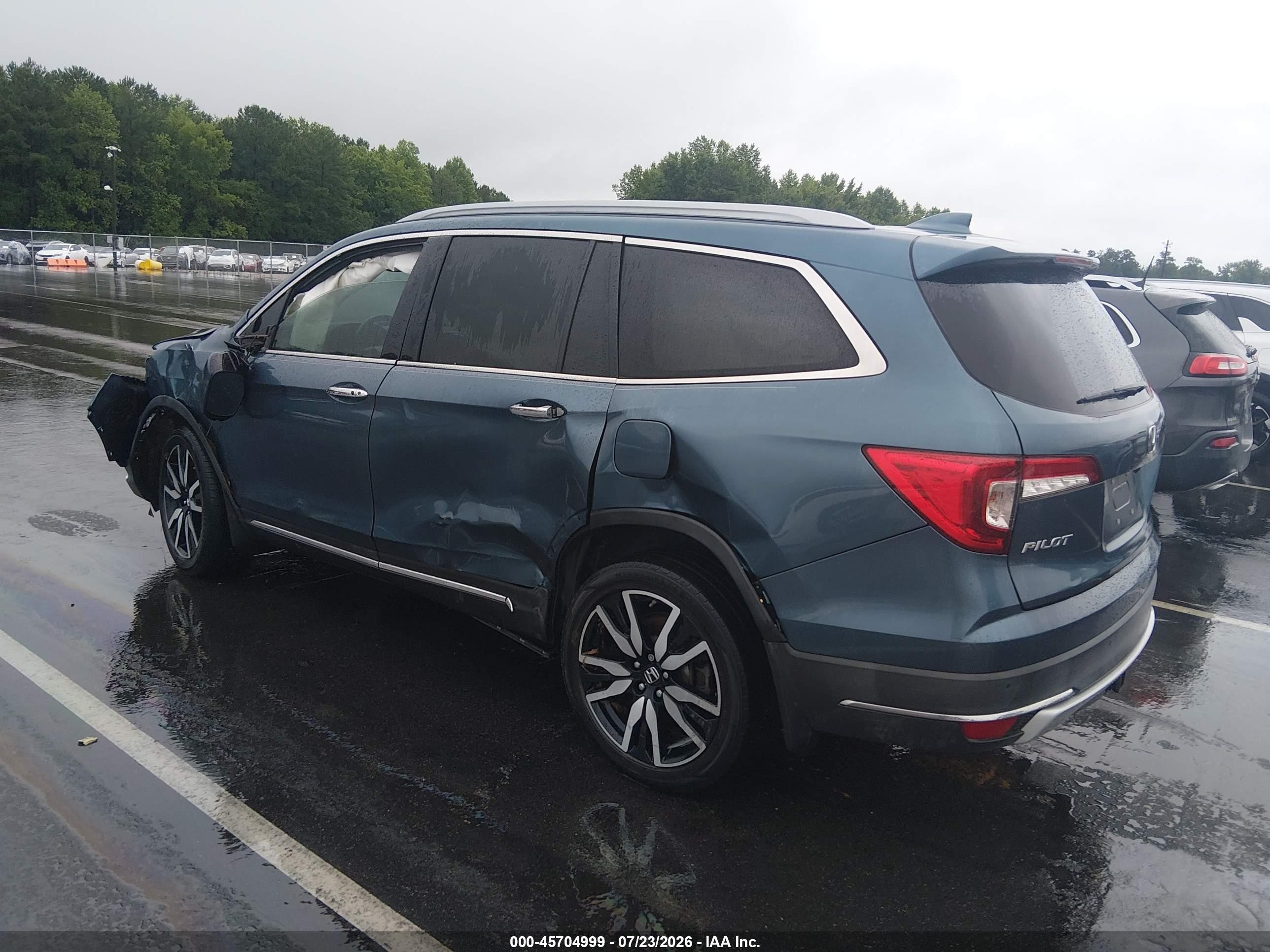 2019 Honda Pilot Elite Blue vin: 5FNYF6H07KB089031