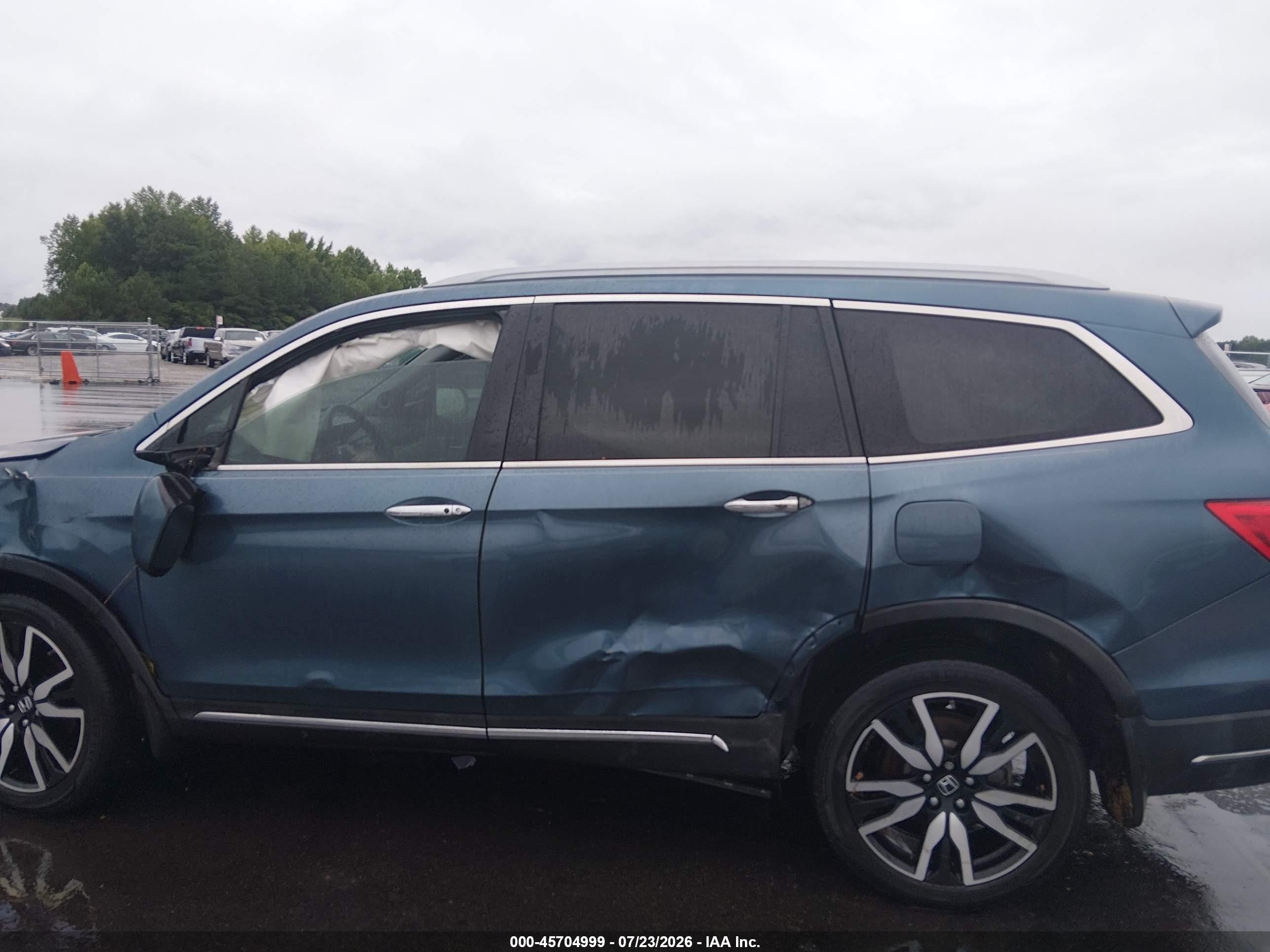 2019 Honda Pilot Elite Blue vin: 5FNYF6H07KB089031