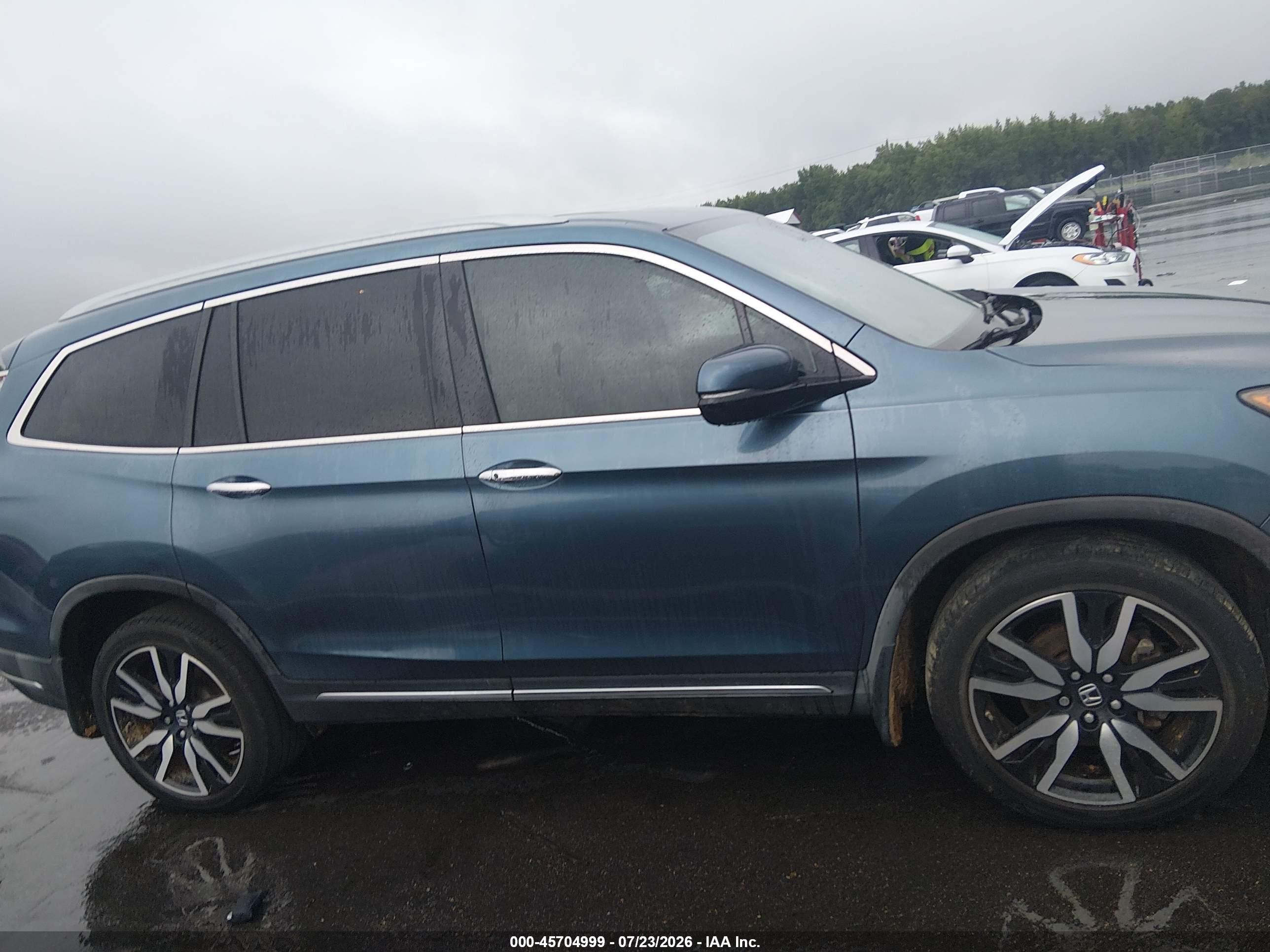 2019 Honda Pilot Elite Blue vin: 5FNYF6H07KB089031